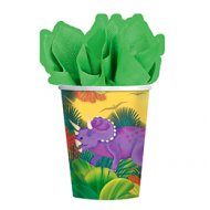 8 gobelets Dino-Party!