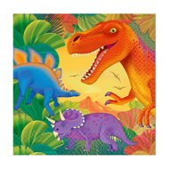 16 serviettes Dino-Party!