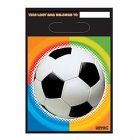 8 pochettes � cadeaux Foot-Party!