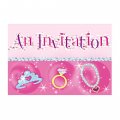 8 invitations Princesse