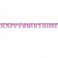Guirlande lettres Happy Birthday Princesse