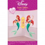 2 D�corations murales Princesse Ariel