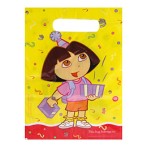 6 pochettes � cadeaux Dora