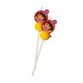 6 pailles m�daillon Dora