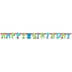 Banni�re Happy Birthday mes 1 an Gar�on