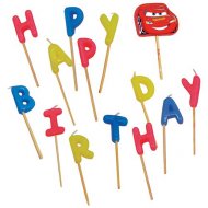 Bougies ''Happy Birthday'' Cars