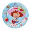 8 assiettes Charlotte aux fraises