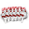 6 sans-g�nes Hello Kitty Coeur rouge