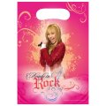6 pochettes � cadeaux Hannah Montana