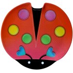 Assiette m�lamine Coccinelle
