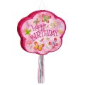 Pinata happy birthday papillons