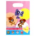 6 pochettes � cadeaux Littlest PetShop