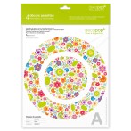 4 D�cors Assiettes Decopop Oiseaux du paradis