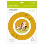 4 D�cors Assiettes Decopop Einstein et Goliath