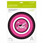 4 D�cors Assiettes Decopop Lady Pirate