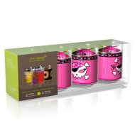 Coffret 4 Verres Decopop Lady Pirate