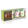 Coffret 4 Verres Decopop Cannelle