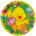 8 assiettes poussin