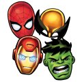 4 masques Super Hero Squad