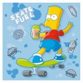 20 serviettes The Simpsons