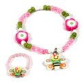 Bracelet et bague Abeille