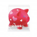 Petite tirelire Cochon rouge
