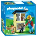Fermier, lapins,clapier Playmobil