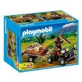 Quad safari et braconnier Playmobil