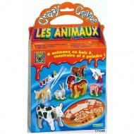 Animaux en bois � peindre