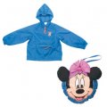 Coupe vent Minnie 5-6 ans bleu