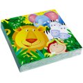 20 serviettes safari