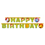 1 chainette happy birthday safari