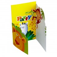 6 invitations safari