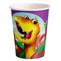 8 gobelets dinosaures