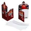 6 invitations Roary