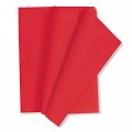 1 nappe papier unie rouge