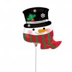 Ballon T�te bonhomme de neige