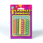 Bougies spirales sucre d'orge