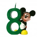 Bougie Mickey ''8'' ans