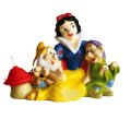 Bougie Blanche-neige avec nains