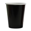 8 gobelets noirs