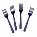 8 fourchettes noires