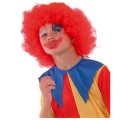 Perruque de clown rouge
