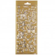 Stickers Contours Or Animaux