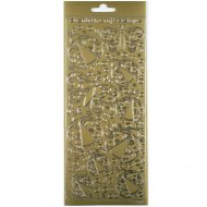 Stickers Contours Or Coccinelles