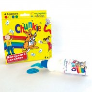 Bo�te de 4 marqueurs lavables 1er Age