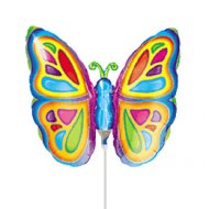Ballon sur Tige Papillon