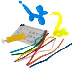 30 ballons modelables avec pompe