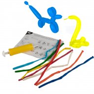 30 ballons modelables avec mini pompe