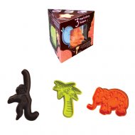 3 Emporte-pi�ces poussoirs Jungle
